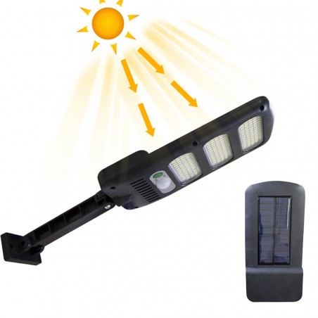 Mini Lampadaire phare solaire led 015018 avec allumage au passage 5.5V 1.5W