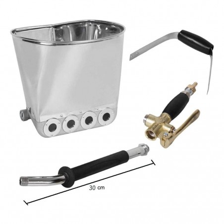 Machine de pulvérisation de mastic et de ciment de plâtre à air 6 BAR