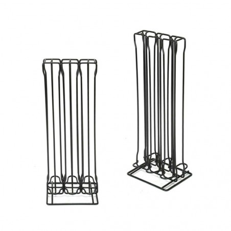 Stand d’économie d’espace vertical porte 60 capsules en 3 colonnes Nespresso