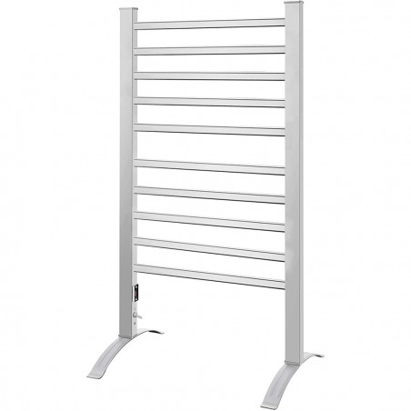 Porte-serviettes électrique thermomeuble 150W du sol et du mur 53xh92 cm