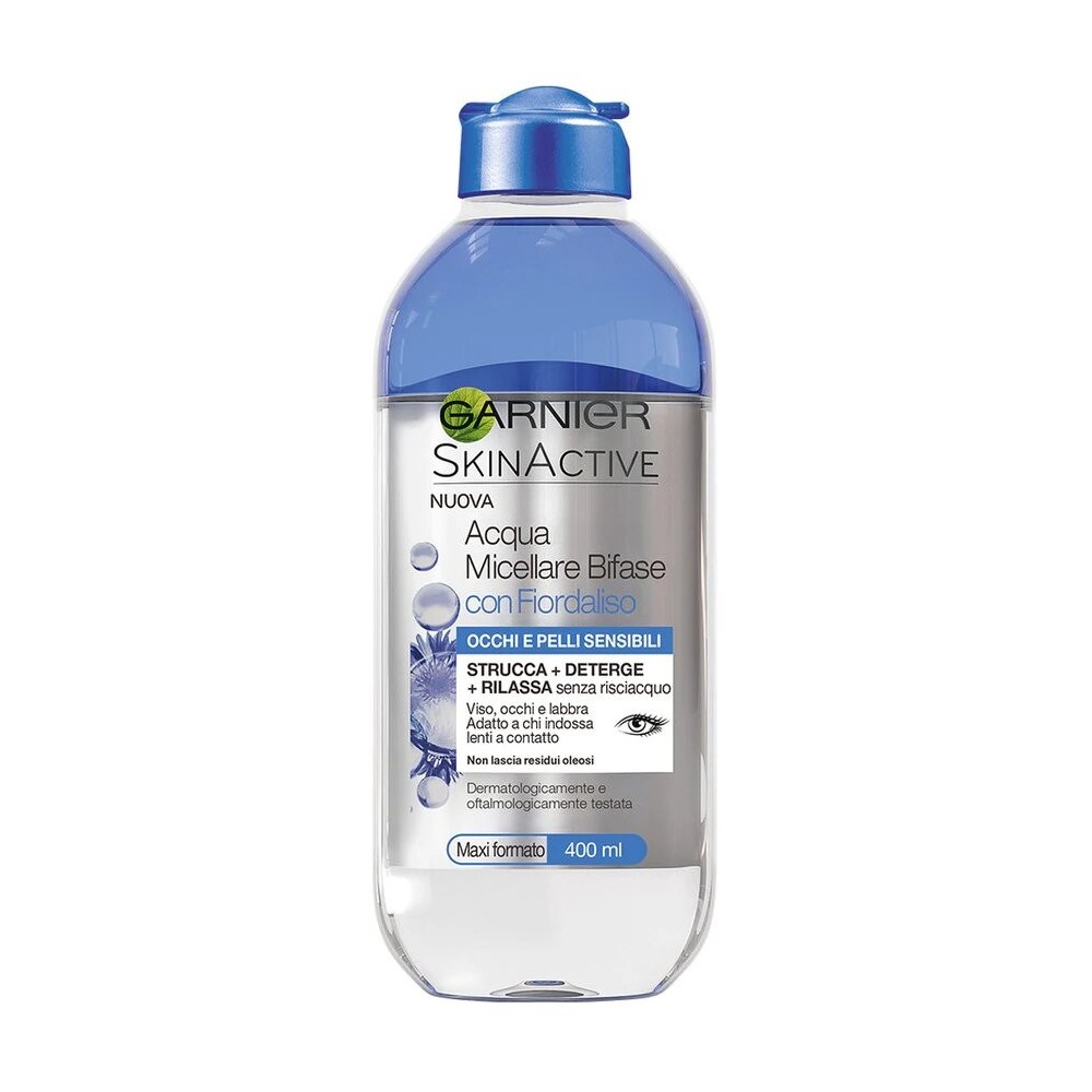 Garnier Skinactive eau micellaire bifase 098076 avec bleuet 400ml