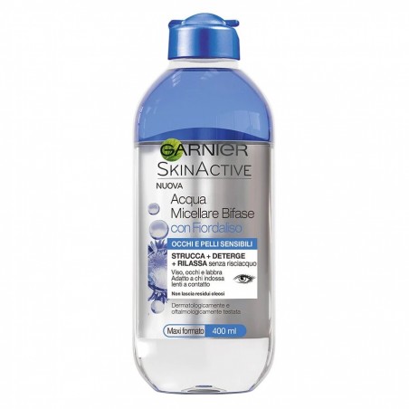Garnier Skinactive eau micellaire bifase 098076 avec bleuet 400ml