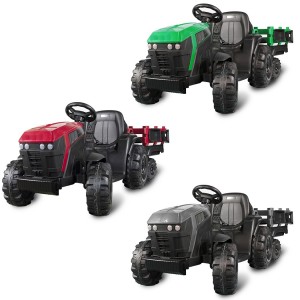 Tracteur électrique pour enfants 12V remorque BK0925 MP3...