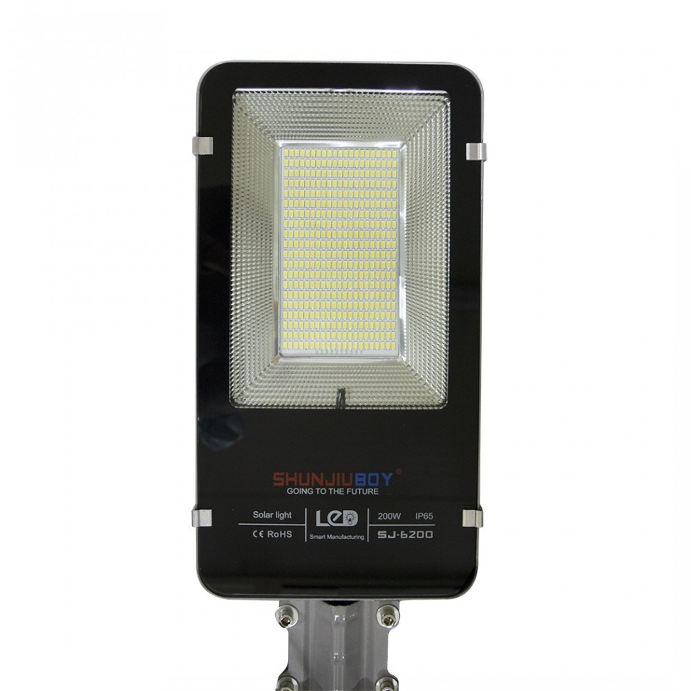 Lampadaire lumineux led route 200W support...