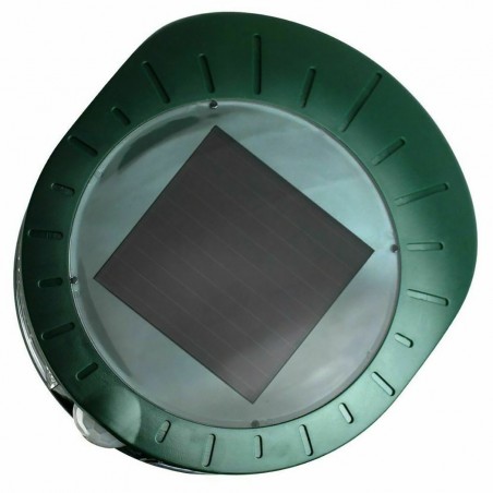 Répulsif chasse les taupes et les animaux, ultrasons 136271 avec panneau solaire