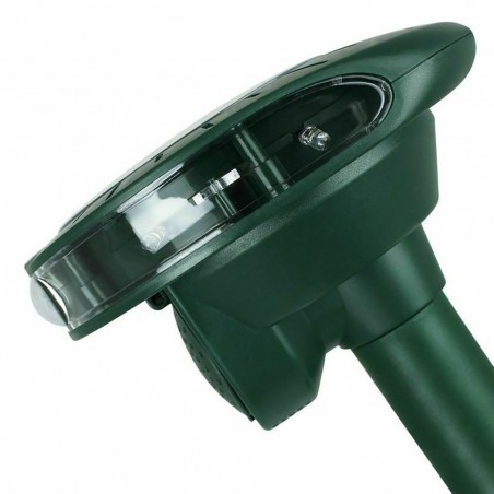 Répulsif chasse les taupes et les animaux, ultrasons 136271 avec panneau solaire