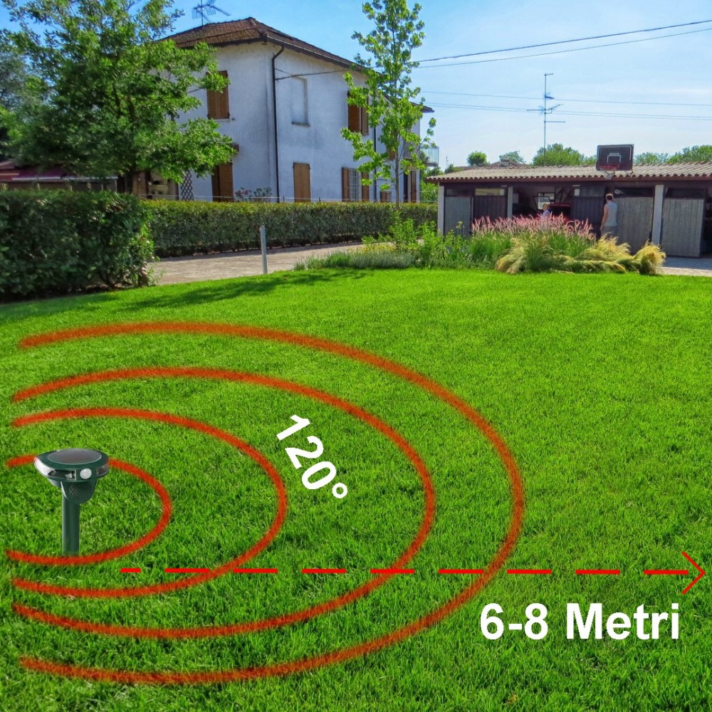 Répulsif chasse les taupes et les animaux,...