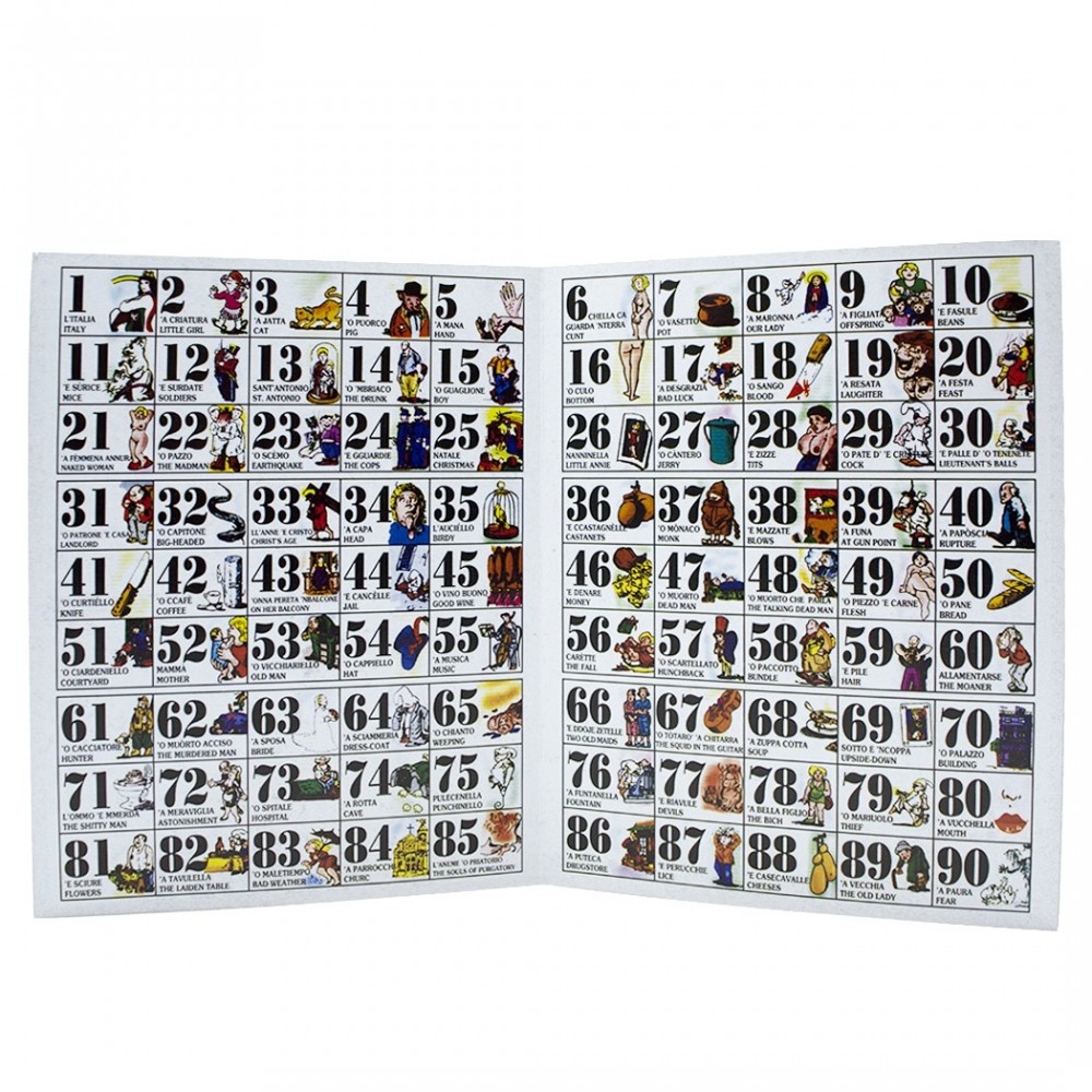 Tombola de la grimace napolitaine 423192 avec...