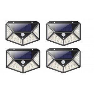 4 pièces Lampe solaire recharge 641006 capteur mouvement...