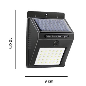 2 pièces Projecteur, recharge solaire et capteur de... 2