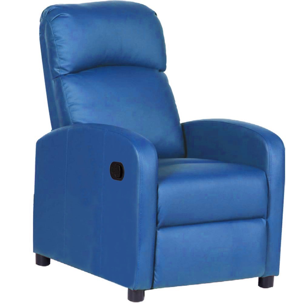 Fauteuil inclinable détente manuelle SAMOA WD repose-pieds amovible en faux cuir