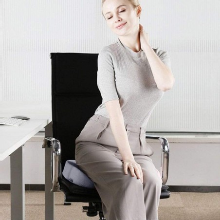 Coussin orthopédique en gel, memory foam siège anti-escarre et douleur au coccyx