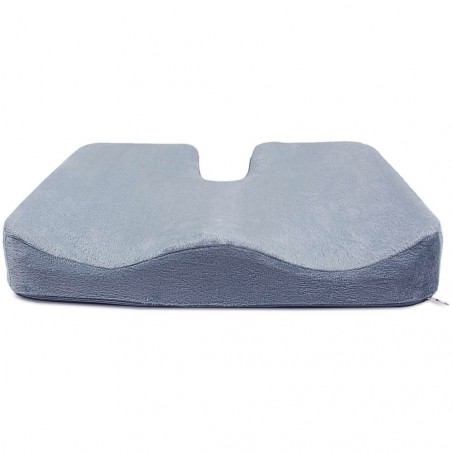 Coussin orthopédique en gel, memory foam siège anti-escarre et douleur au coccyx