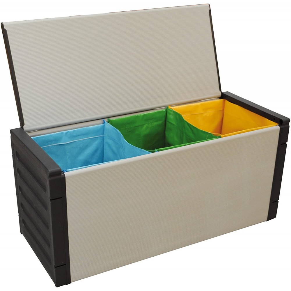 Banc 3 compartiments avec sacs collecteurs 9240...