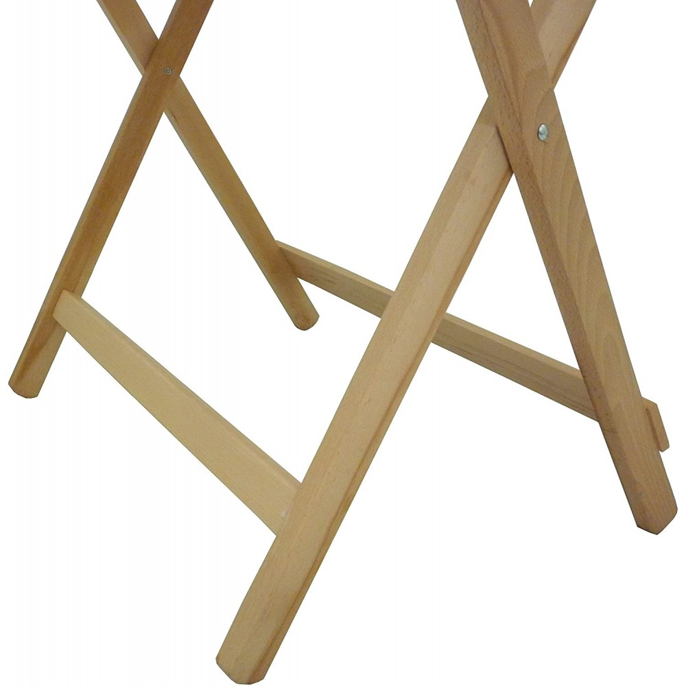 Table pliante 80 x 60 cm en bois naturel art....