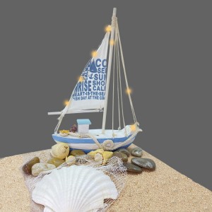 Bateau à voile en bois 830351 de la collection style... 2