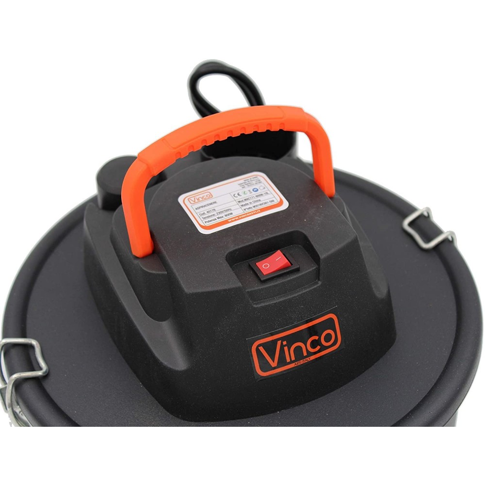 Poubelle Aspirateur 40176 de 11 lt VINCO 800...