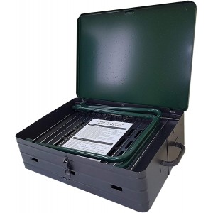 Barbecue pliable avec valise BAR007 42x31xH80 cm avec... 2