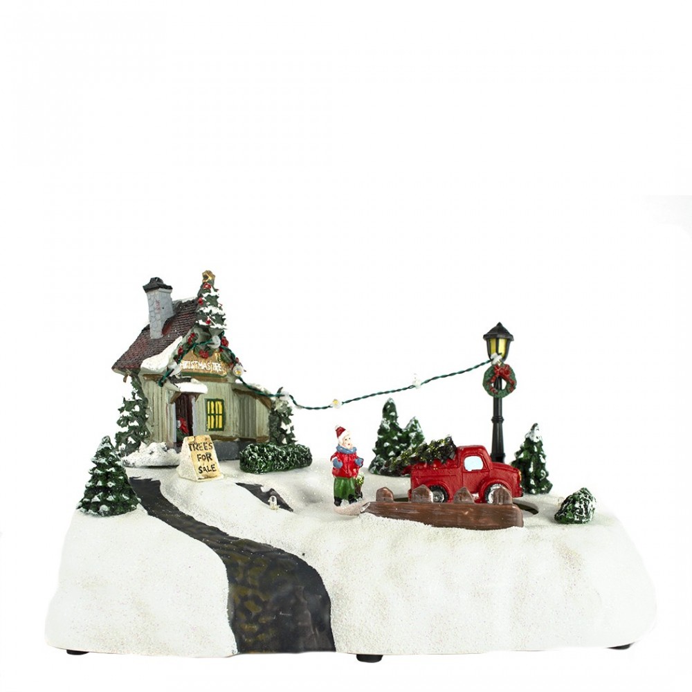 Mobile et décor de Noël 361002 avec magasin...