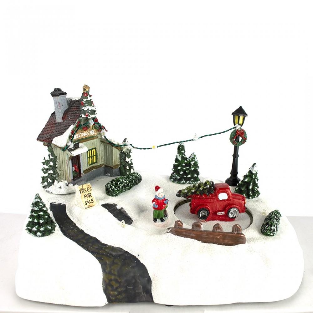 Mobile et décor de Noël 361002 avec magasin...