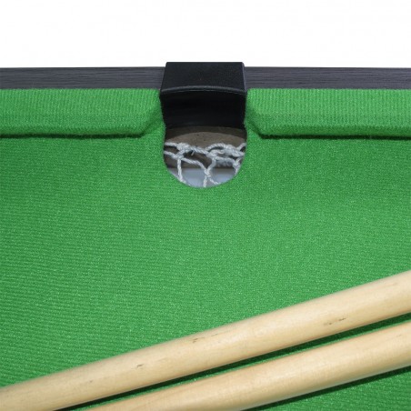 Jeu de table de billard de table 70x37x8H cm structure en bois carambole