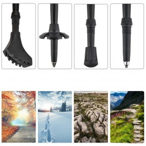 Bâtons de Trekking réglables de 65 à 135 cm 187516 avec... 2