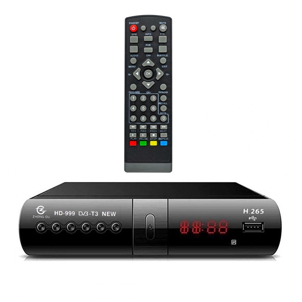 Récepteur numérique terrestre HDTV DVB-T3 HD ready art 945249 sortie USB et HDTV