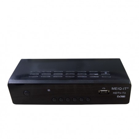 Décodeur HDTV-T3 ULTRA HD 4K système PVR art. 004120 sortie SCART et HDTV
