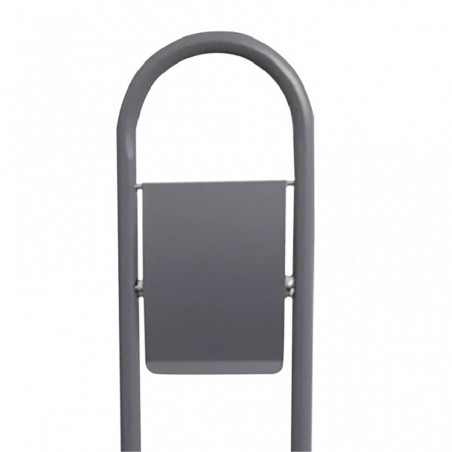 Felicia Porte Rouleau - Porte brosse toilette 136012 de 22 x 81 cm GRIS