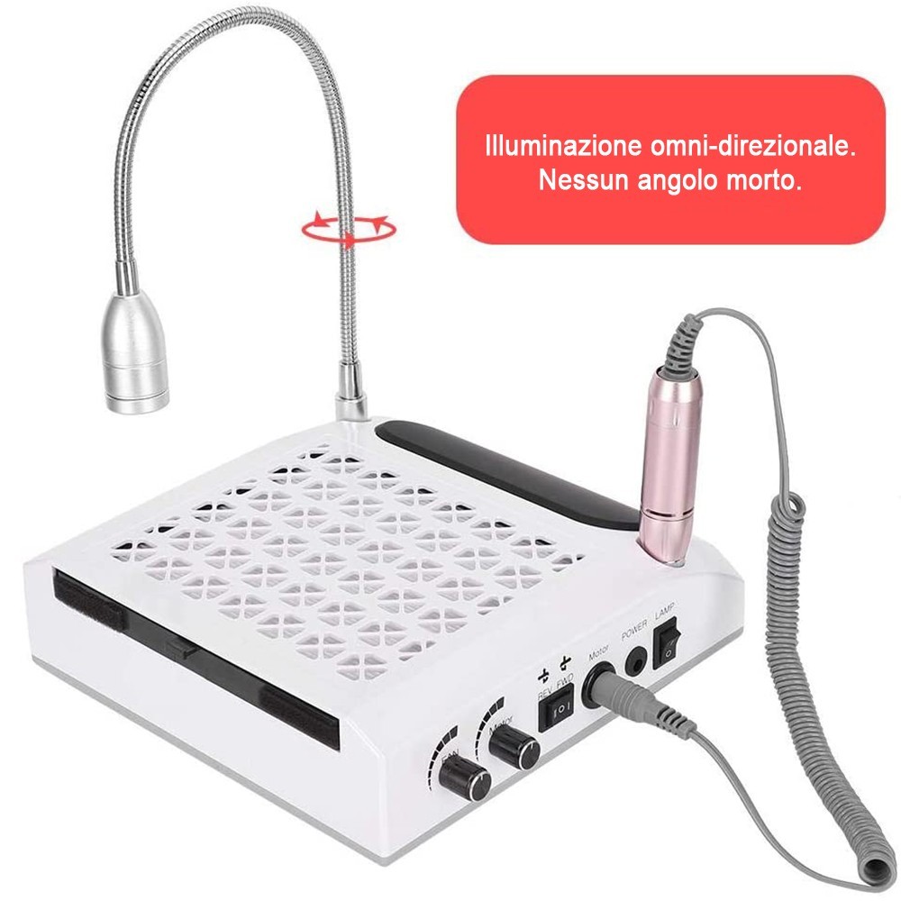 Machine à fraiser les ongles professionnel 4 en...