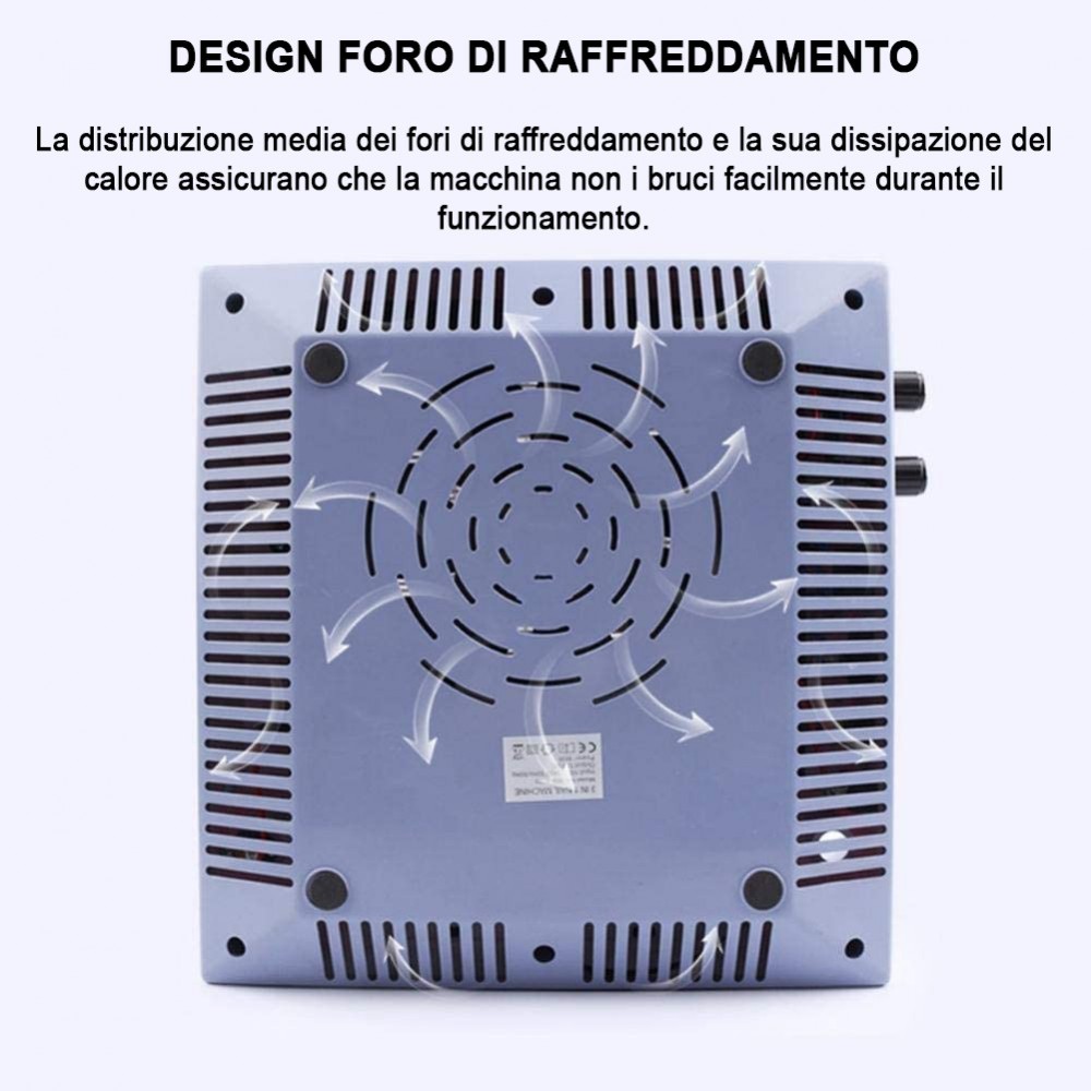 Machine à fraiser les ongles professionnel 4 en...