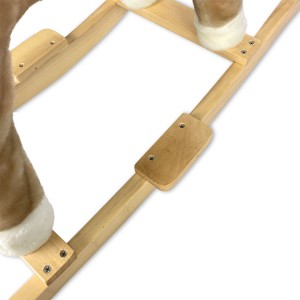 Cheval à bascule avec sons et mouvement 720400 BEIGE en... 2