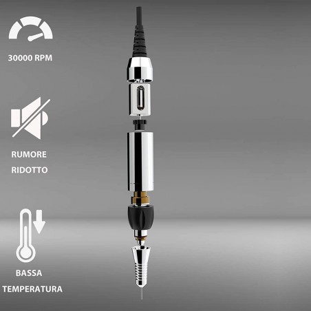 Fraise professionnelle, ventilateur et aspirateur 30000rpm 083020 NAIL SANDER M2