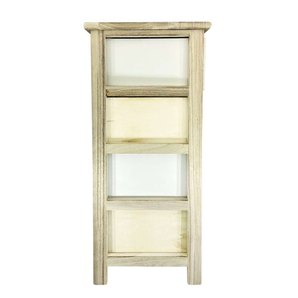 Meuble en bois avec fantaisie géométrique...