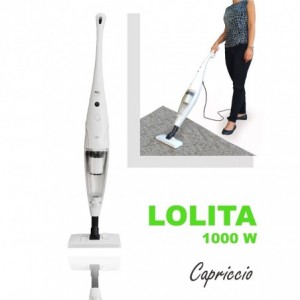 Aspirateur 1000 W LOLITA balai électrique sans sac HEPA tapis-de-chaussée de pinceau Capriccio 583101