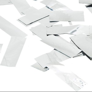 Canon confettis blancs taille XL 80 cm NY133 pour fêtes... 2