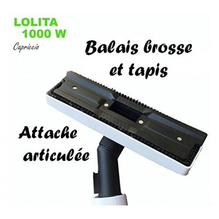 Aspirateur 1000 W LOLITA balai électrique sans sac HEPA tapis-de-chaussée de pinceau Capriccio 583101