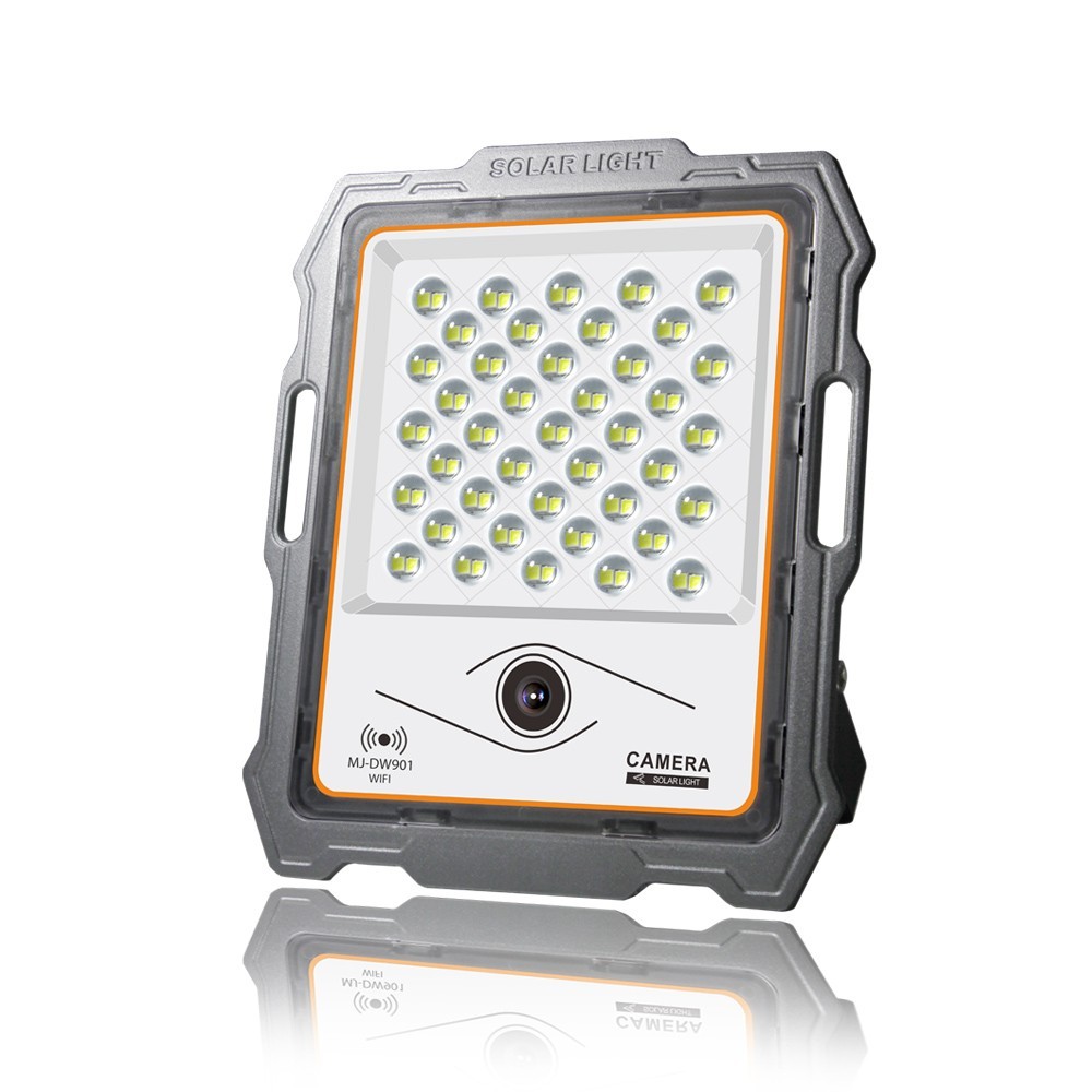 Caméra avec panneau solaire DW901 100W full HD...