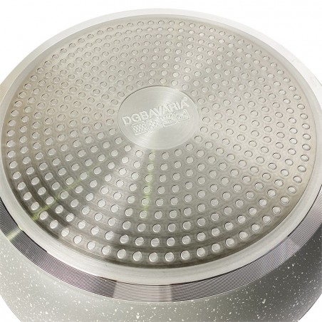 DGBAVARIA set tegami 17pz 20-24-28 cm 255030 GRIS poignées amovibles et louches