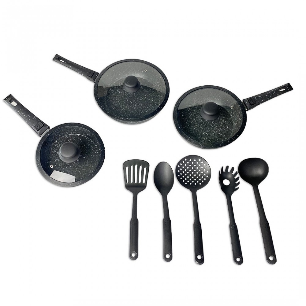 DGBAVARIA set poêles 14pz 20-24-28 cm 255027...