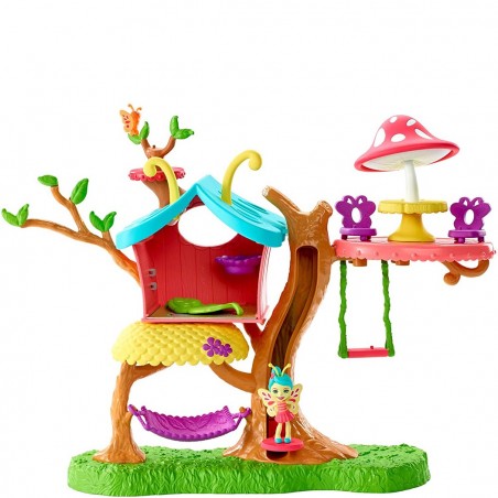 Enchantimals Arbre des papillons art. 723311 avec Baxi le papillon et Windgrid