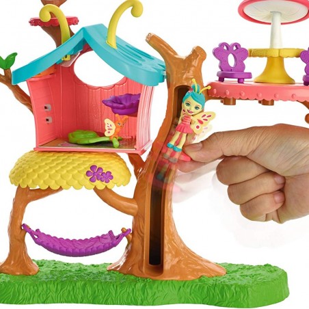 Enchantimals Arbre des papillons art. 723311 avec Baxi le papillon et Windgrid
