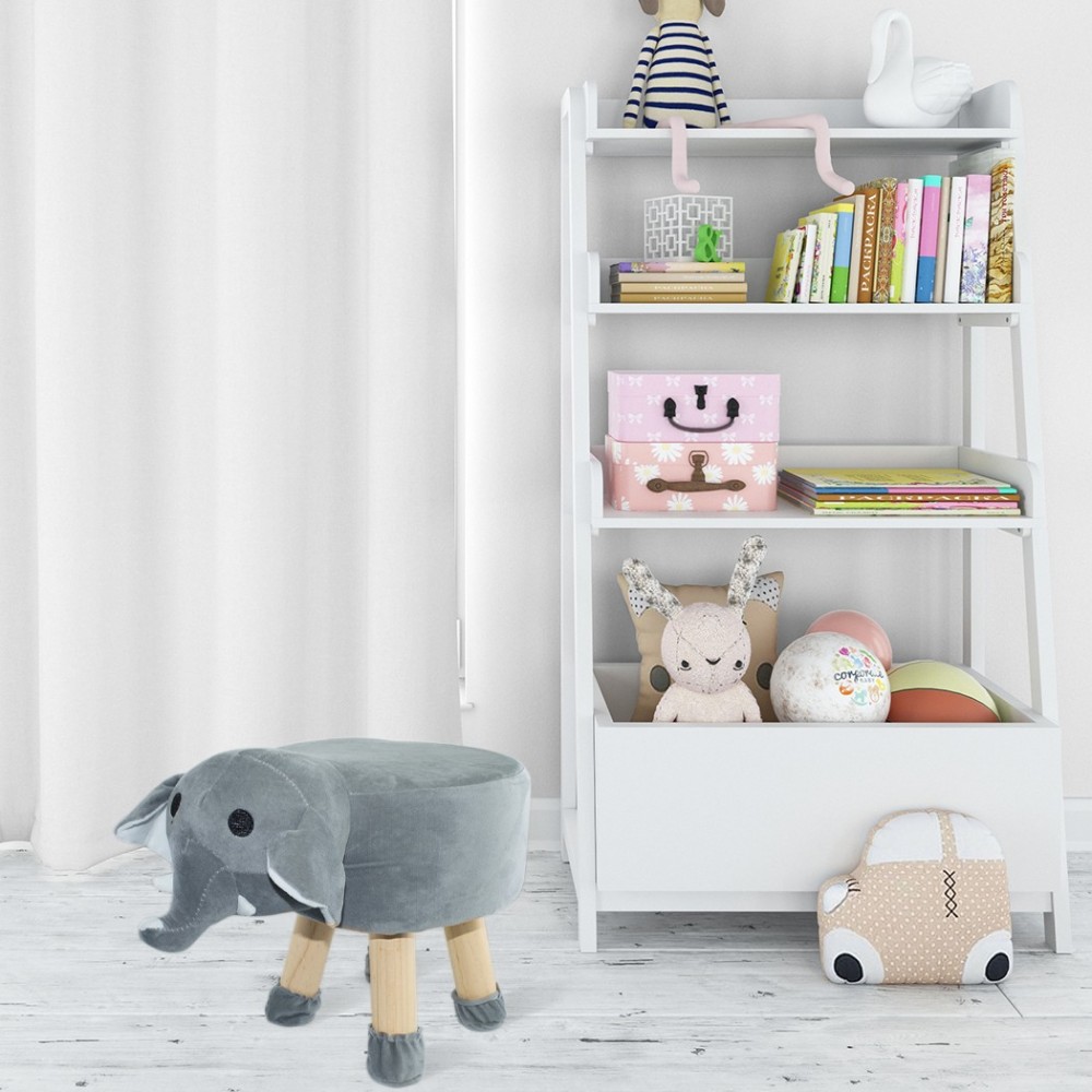 Pouf en tissu souple 372025 en forme d’éléphant...