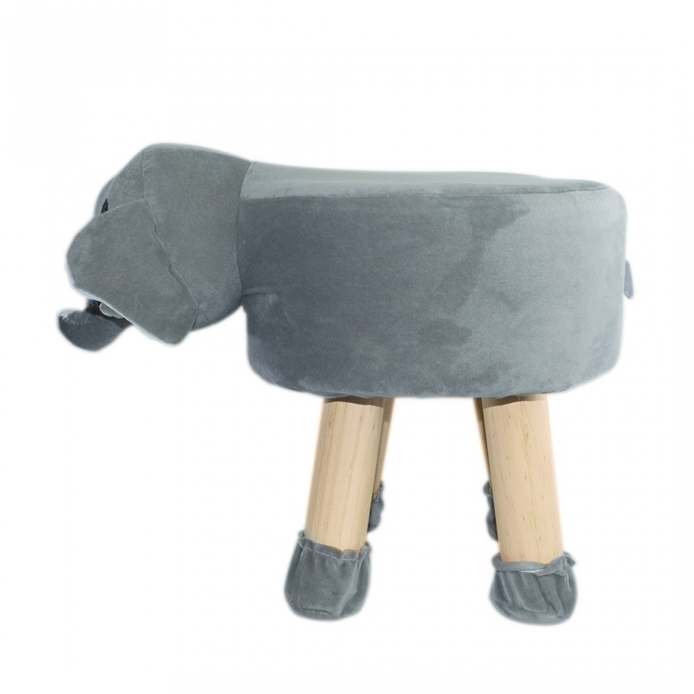 Pouf en tissu souple 372025 en forme d’éléphant...