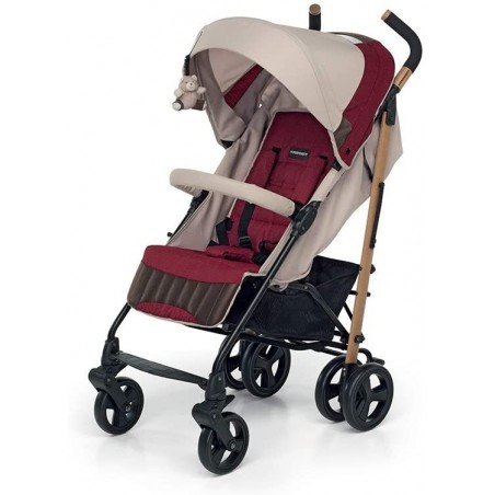 Poussette FOPPAPEDRETTI Ecopass avec capotte et porte-objets CORAL max 15 kg