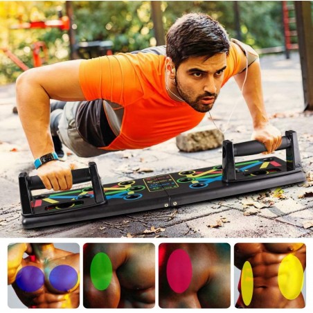 Push up board 210191 table pliante pour entraînement portable push-up fitness
