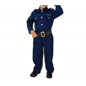 227738 Costume de carnaval déguisement Policier Enfant de... 2