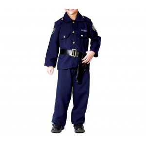 227738 Costume de carnaval déguisement Policier Enfant de...