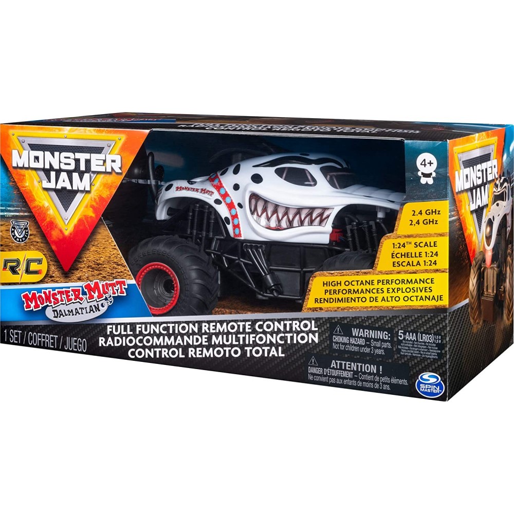 Monster Jam Dalmatian véhicule télécommandé...