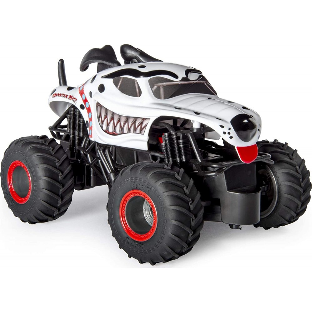 Monster Jam Dalmatian véhicule télécommandé 548226 à l’échelle 1:24 2.4 Ghz